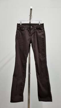 Levi's 511 Slim Fit Pants - Men's 31x32 - Dark Brown / Chocolate - Stretch Denim